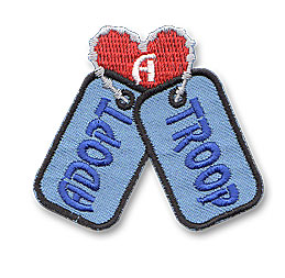 Adopt a Troop (Dog Tags)