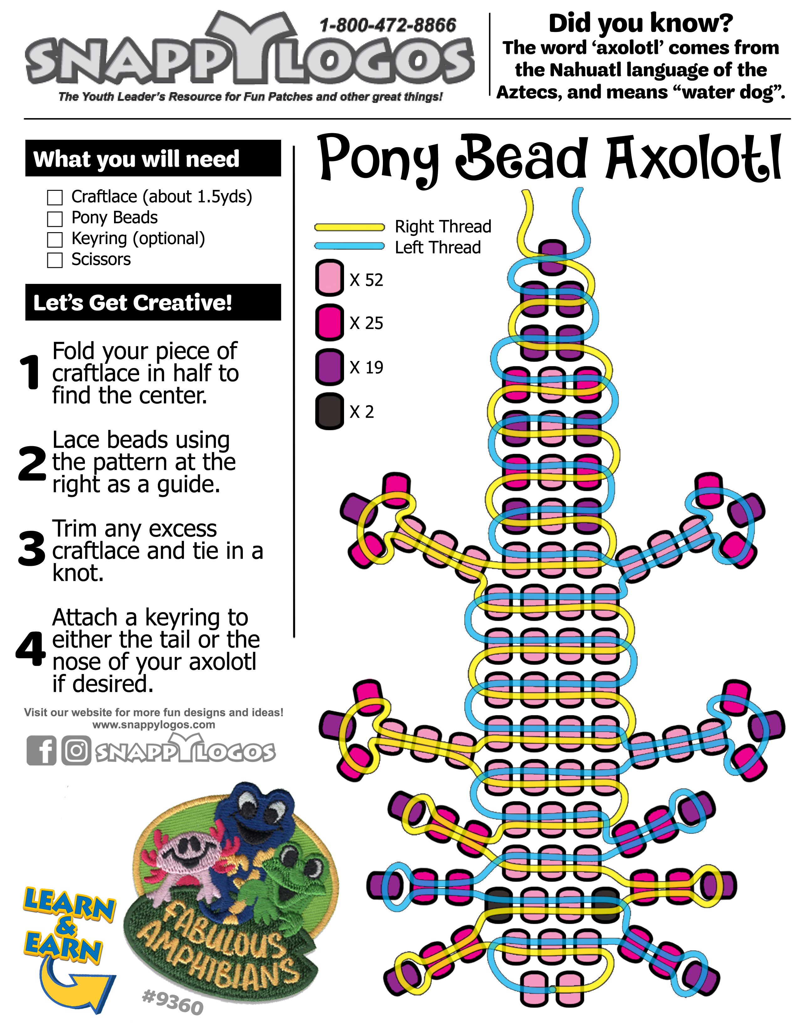 Bead Crafts-Snappylogos.com