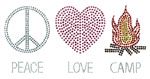 Peace Love Camp - SnappyBling