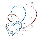 Patriotic Bursting Heart