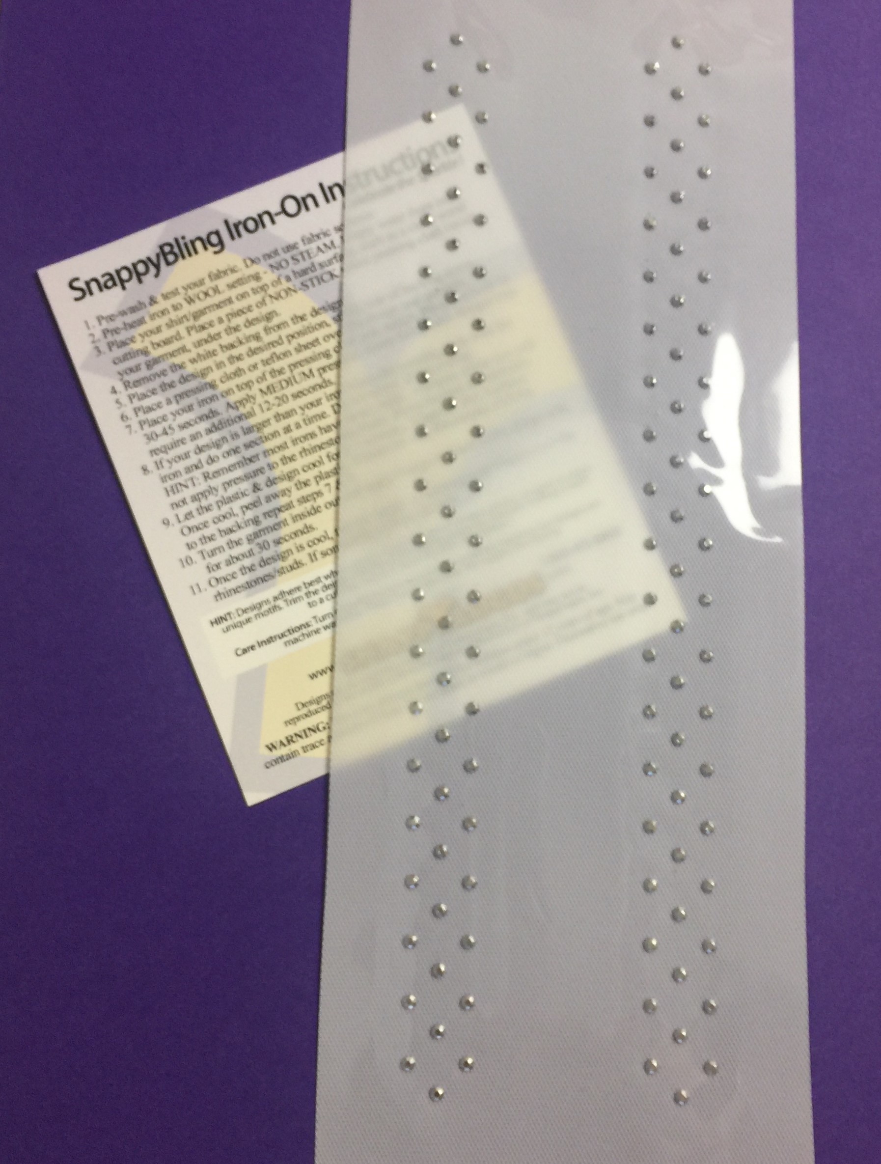 Silver Fancy Sleeve Strip Set