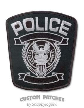 Police to serve & protect (gray)