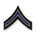 Black w/royal blue & ath. gold stripe