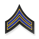 Black w/royal blue & ath. gold stripes