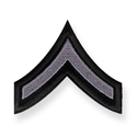 Black w/grey stripe