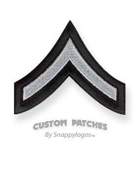 Black w/ Med. Grey stripes