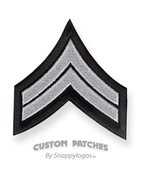 Black w/ Med. Grey Stripes
