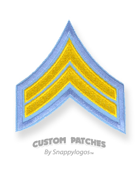 Lt. Blue w/Gold Stipes
