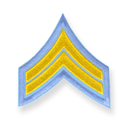Lt. Blue w/Gold Stipes