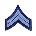 Navy w/light blue stripes