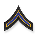Black w/royal blue & ath. gold stripe