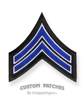 Lt. Blue w/Gold Stipes
