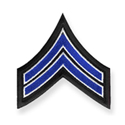 Lt. Blue w/Gold Stipes