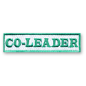 Co-Leader Tab w/ Sticky Back