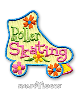 Roller Skating (Skate) Fun Patch