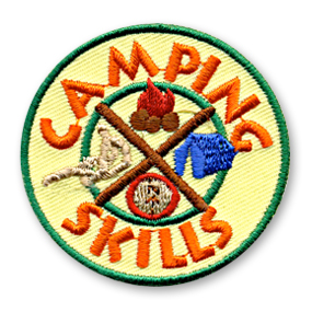 Camping Skills Fun Patch