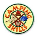 Camping Skills Fun Patch