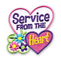 Service From The Heart Fun Patch