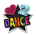 Love 2 Dance Fun Patch