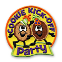 Cookie Kick-Off Party Fun Patch
