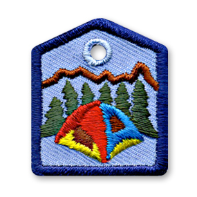 Camping w/ Dome Tent - Skill Tag