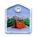 Camping -Small Tent - Skill Tag