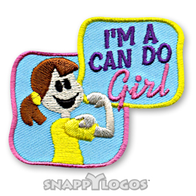 I'm A Can Do Girl Fun Patch