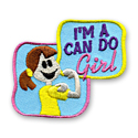 I'm A Can Do Girl Fun Patch