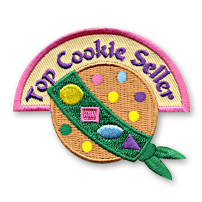 Top Cookie Seller Fun Patch