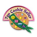 Top Cookie Seller Fun Patch