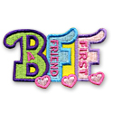 BFF - Be A Friend First Fun Patch