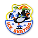 Ice Skating Fun Patch