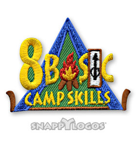 8 Basic Camp Skills Fun Patch