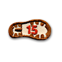 15 Miles - Boot Print Fun Patch