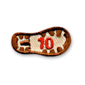 10 Miles - Boot Print Fun Patch