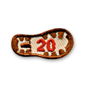 20 Miles - Boot Print Fun Patch