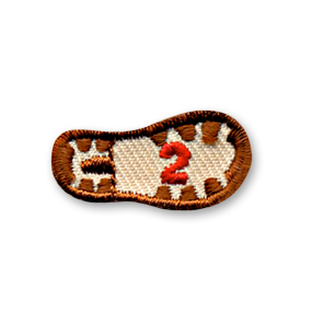 2 Miles - Boot Print Fun Patch