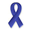 Blue Awareness Ribbon