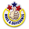 Make a Difference Fun Patch