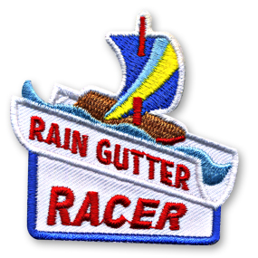 Rain Gutter Racer Fun Patch