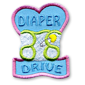 Diaper Drive Fun Patch