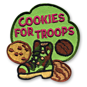 Cookies For Troops Fun Patch