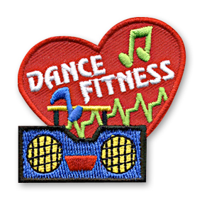 Dance Fitness Fun Patch