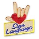 Sign Language Fun Patch