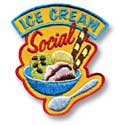 Ice Cream Social Fun Patch