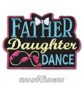 Father Daughter Dance Fun Patch