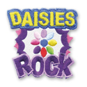 Daisies Rock Fun Patch