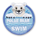 Polar Bear Swim Fun Patch