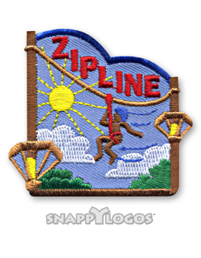 Zipline Fun Patch
