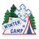 Winter Camp Fun Patch